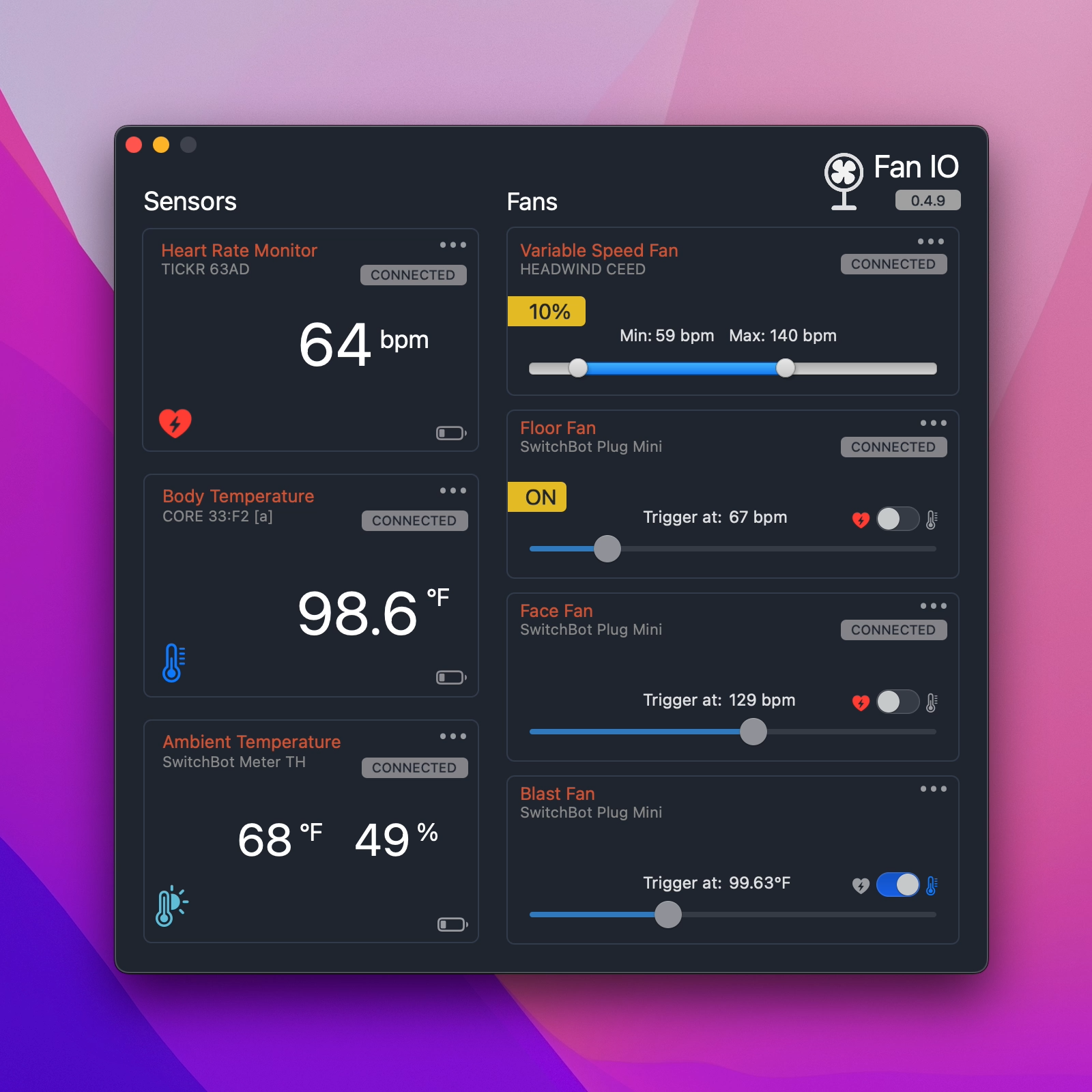 FanIO app screenshot